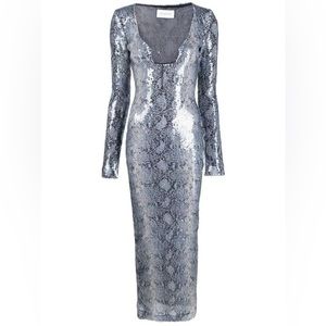 16ARLINGTON
Gray Solaria Maxi Dress